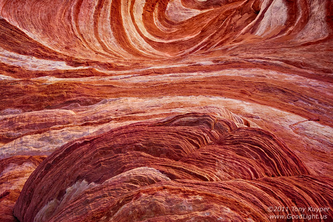 Fire Wave Abstract